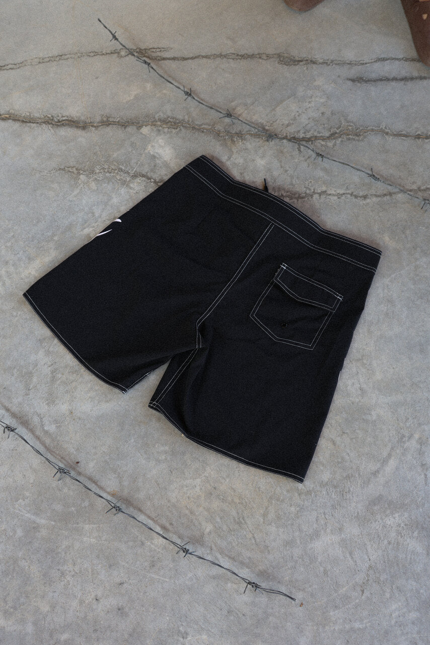 Black Tribal Boardshorts