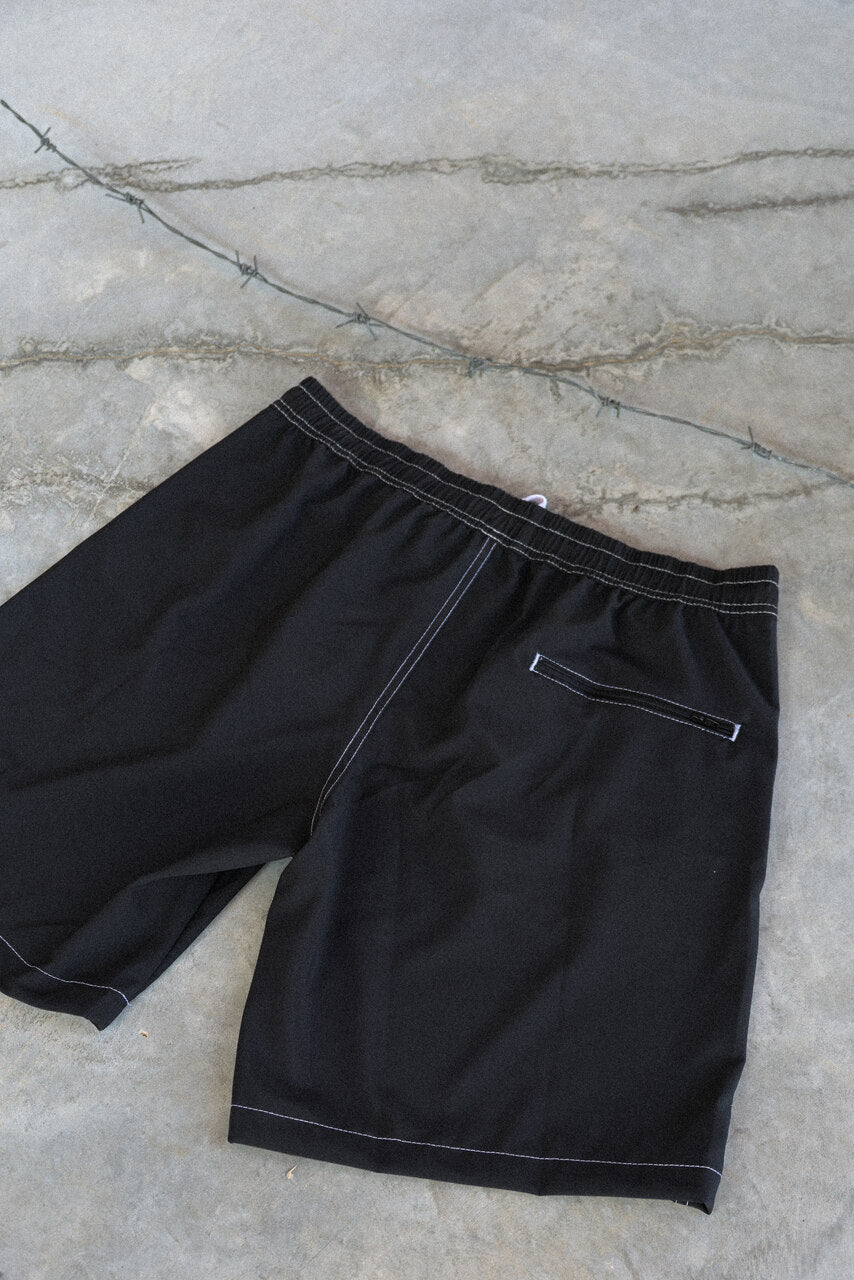 Classic Black Walkshorts