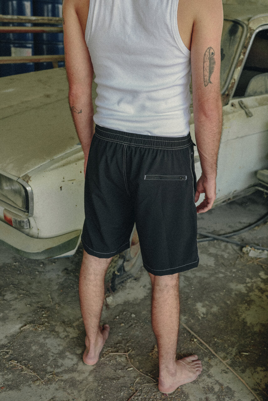 Classic Black Walkshorts