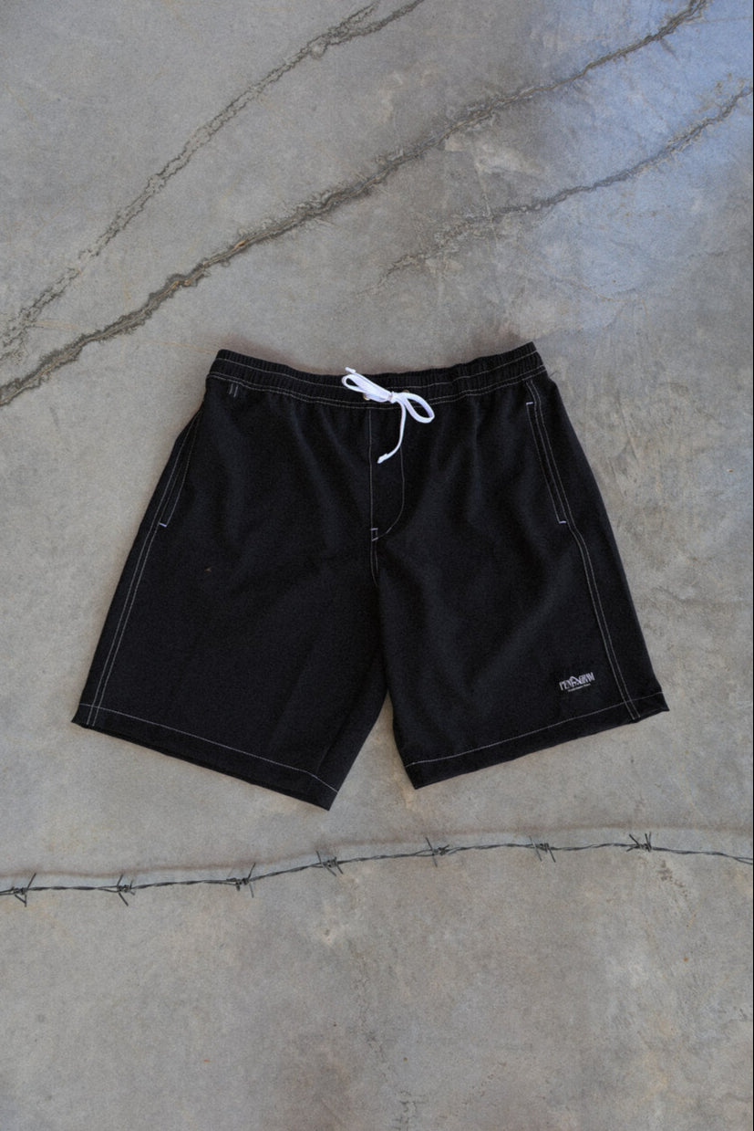 Classic Black Walkshorts