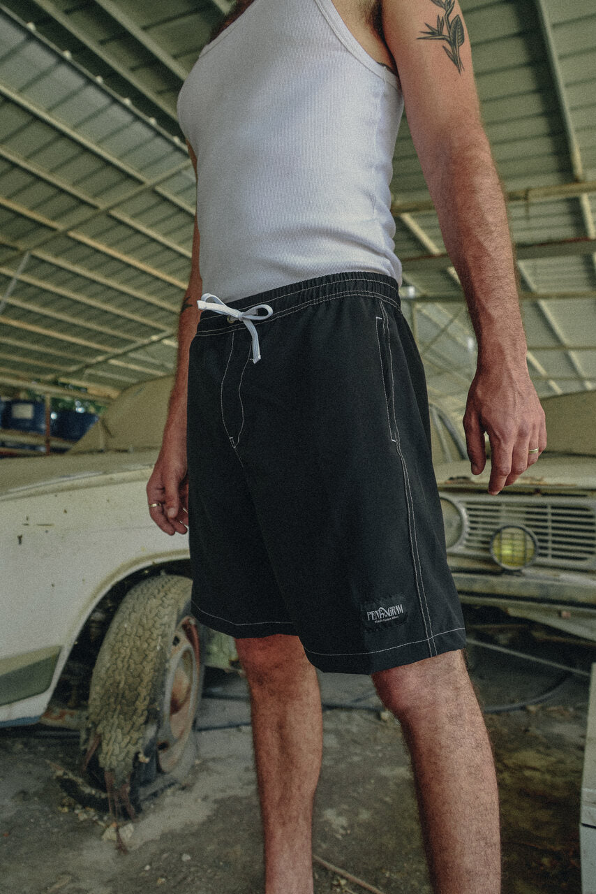 Classic Black Walkshorts