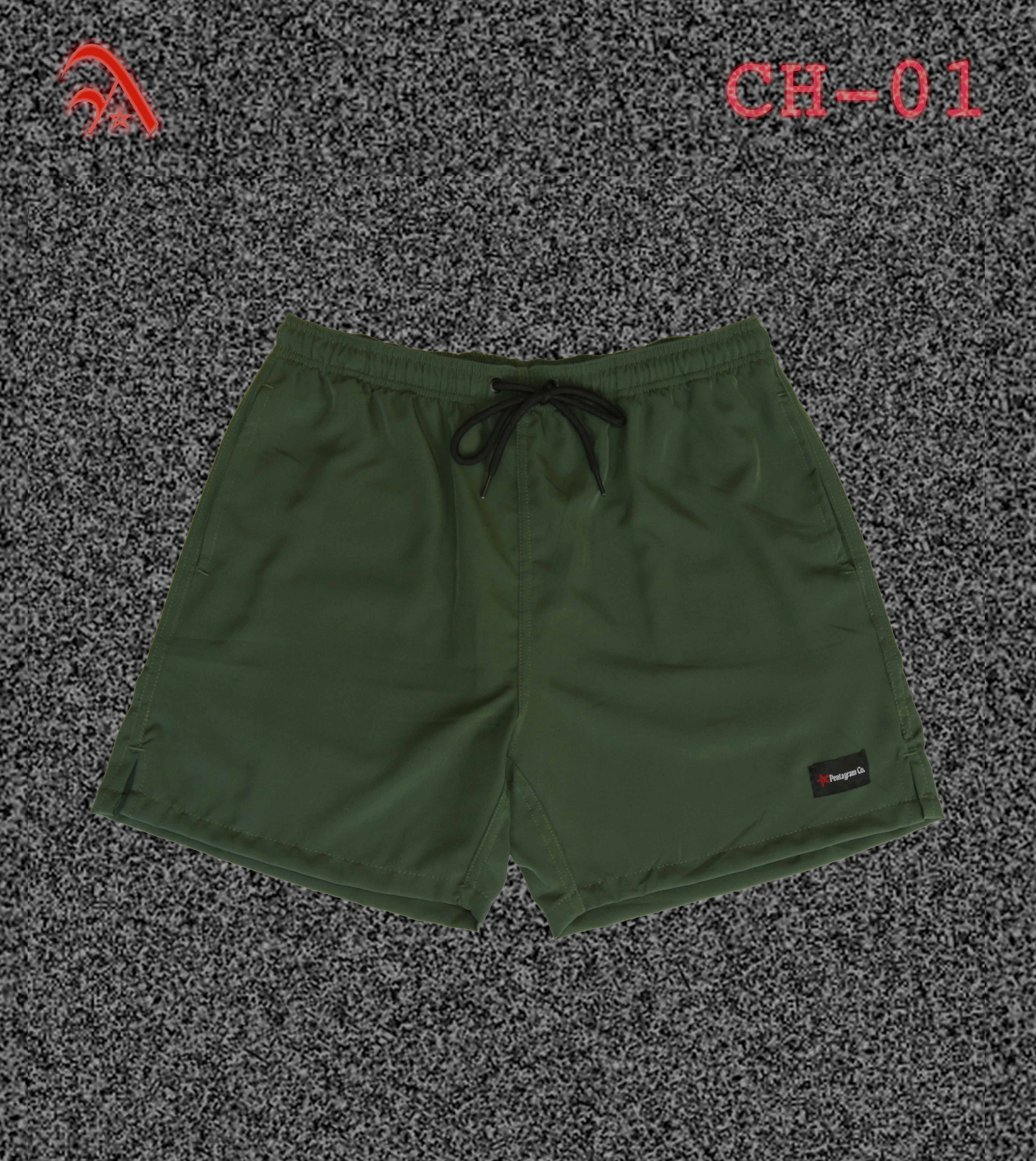 Comfort Chill Green Shorts – Pentagram Co