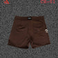 Brown Silk Boardshorts