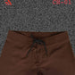 Brown Silk Boardshorts