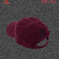 Classic Cap || Burgundy