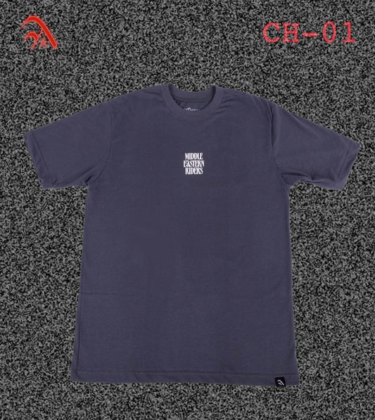 Riders T-Shirt || Cold Grey