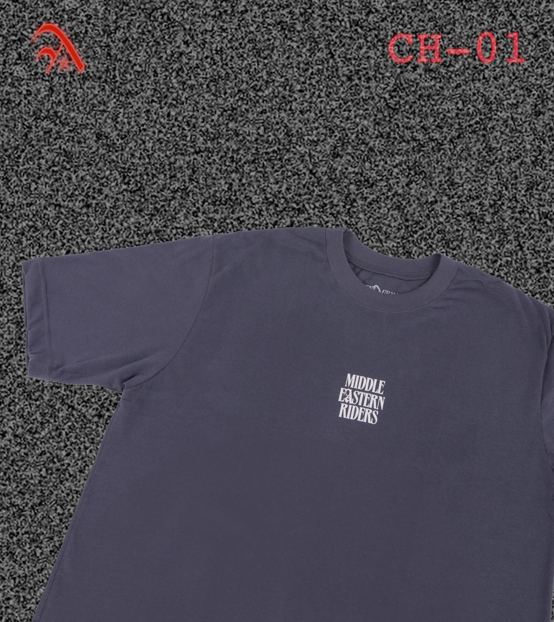 Riders T-Shirt || Cold Grey